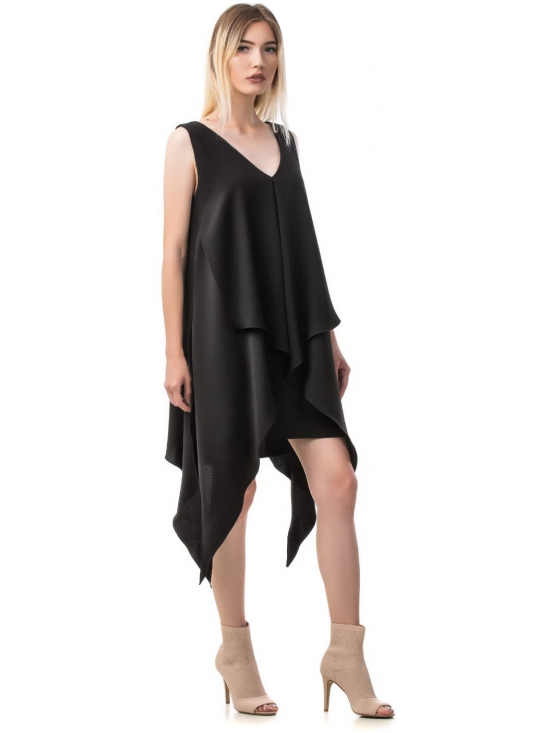 Rochie Mini Neagra 10111 - 6K9LW #4