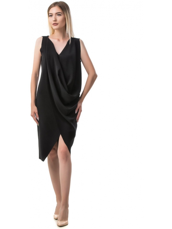 Rochie Mini Neagra 10111 - 6K9LW